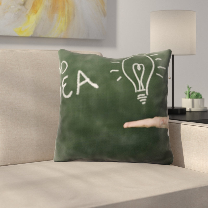 Microsuede Reversible Throw Pillow