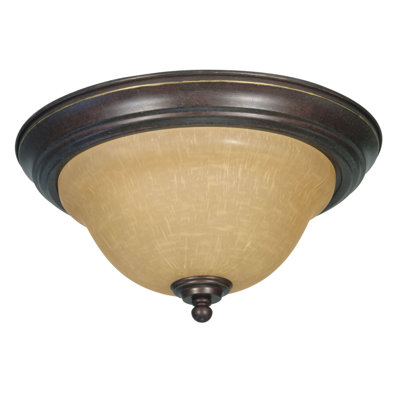 Plafonnier encastré urne simple 2 lumières Baptista
