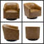 Chaise pivotante en similicuir Garland-746693395