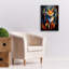 «Epic Graffiti» «The Cubistic Fox» par Andreas Magnusson, art mural sur toile, 18 po x 26 po-106171719