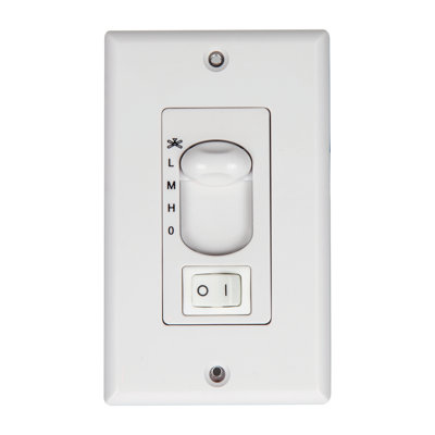 Universal 3-Speed Ceiling Fan Wall Control