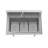 DeerValley 38"x 24" Triple Bowl Freestanding Stainless Steel Utility Sink with Faucet and Drain Assembly