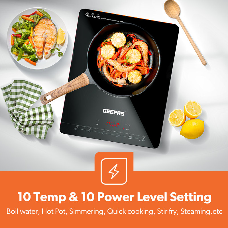 Geepas 2000W Induction Single Burner
