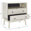 Commode décorative 2 tiroirs en bois massif-642774921