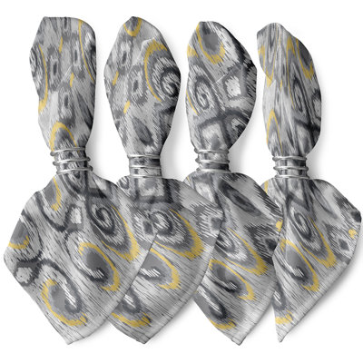 Joachim Polyester Geometric Square Napkin