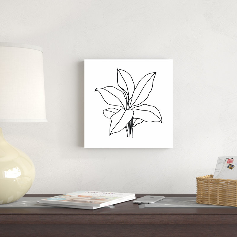 Foliage Contour II, H 12 po x l 12 po