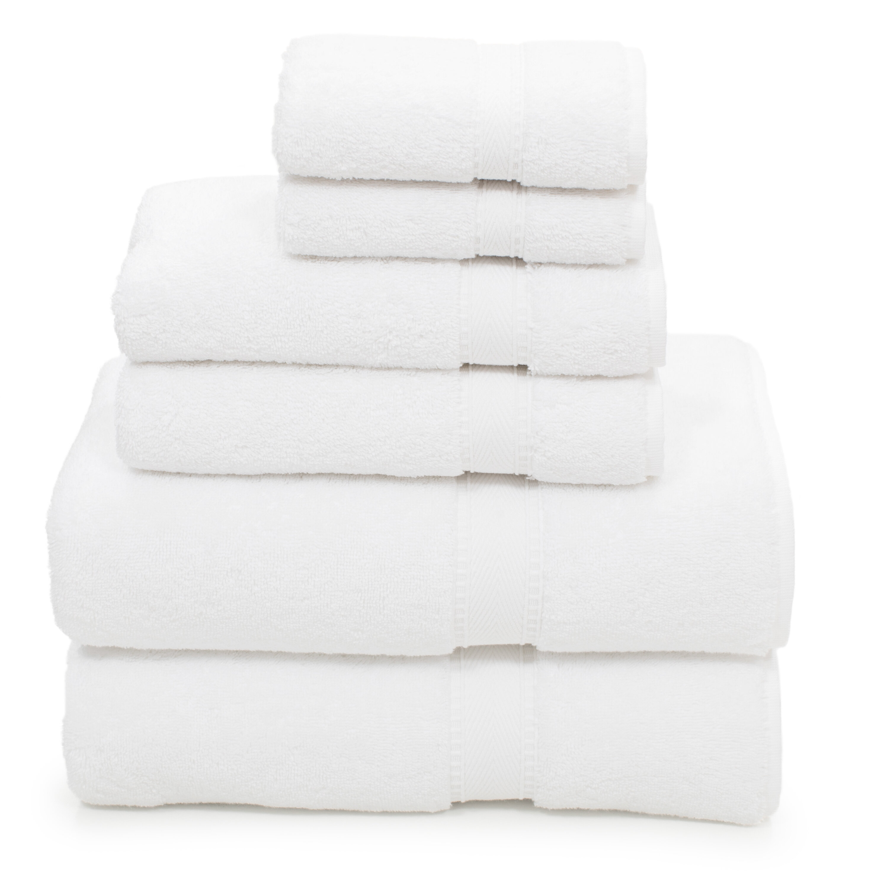 Wade Logan Cascata 6 Piece Turkish Cotton Towel Set & Reviews | Wayfair