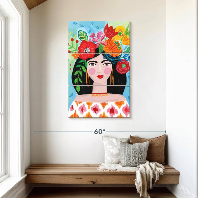 Leisha Afro, 45'' H x 28'' W