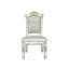 Chaise d'appoint rembourrée Hadis en perle antique (ensemble de 2)