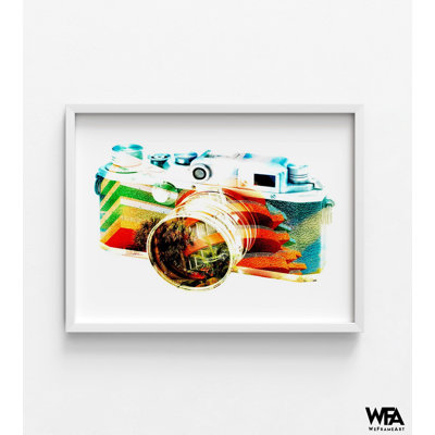 Vintage Miami Decor, Miami Condo Decor, appareil photo rétro affiche, Photo Studio Art, affiche, New Old School Cafe, reproduction d'art 88950