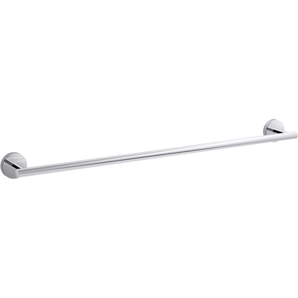 Napie 53132 by WS Bath Collections, Double Swivel Towel Bar in Polished  Chrome, 15.4
