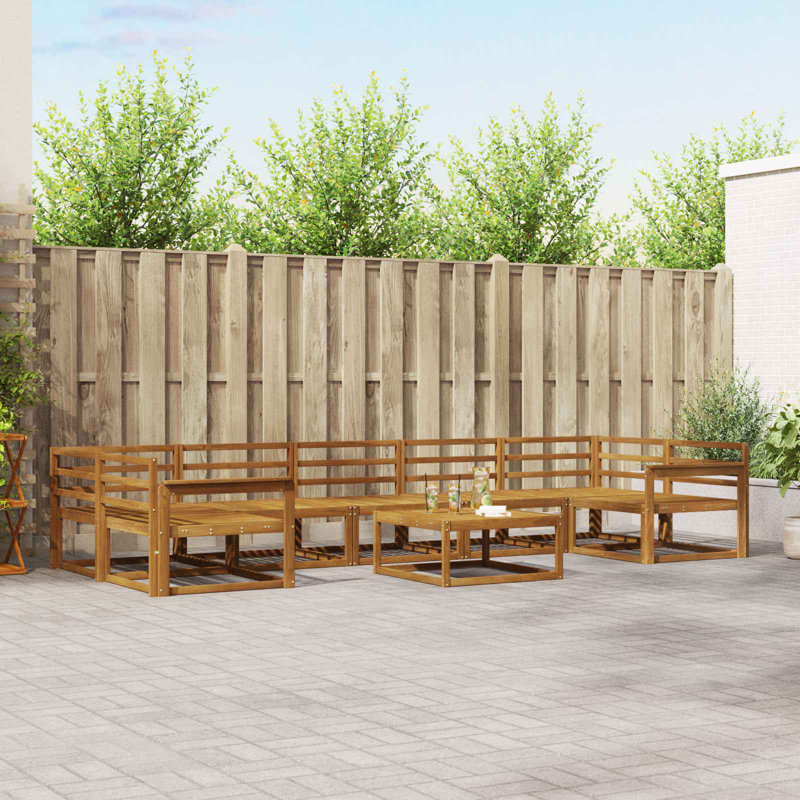 Vidaxl Outdoor Sofa Set Sectional Seating Garden Furniture Patio Poolside