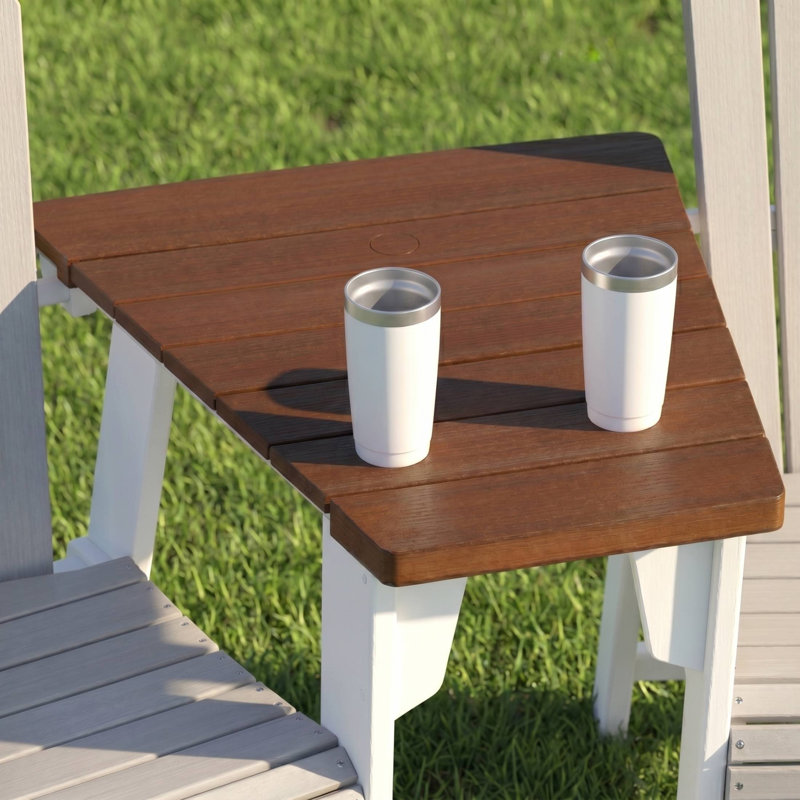 Table de bout Adirondack, Marron foncé