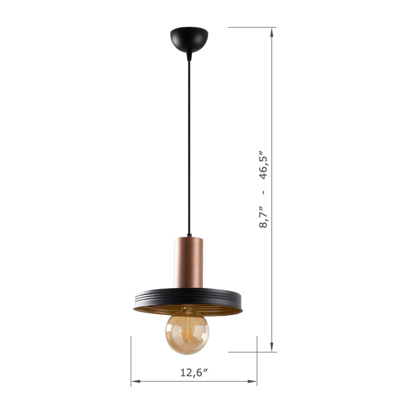 1 - Light Single Pendant