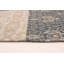 Tapis bleu foncé / gris touffeté à la main Helaine Collage