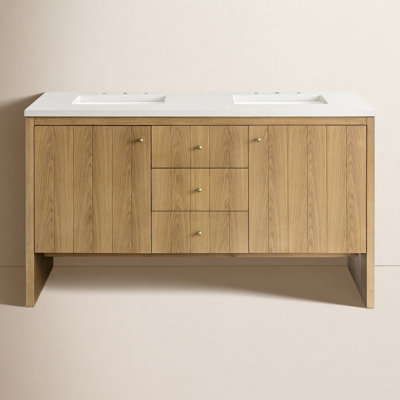 Hudson 60'' Double Bathroom Vanity