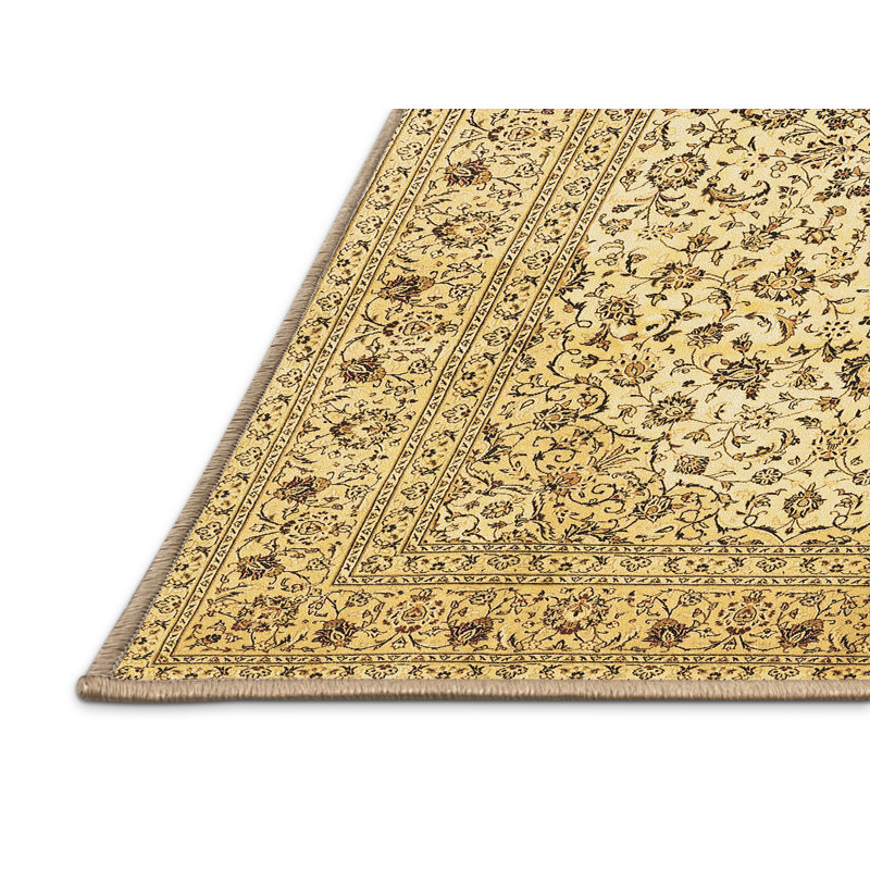Lujean Performance Oriental Indoor Rug, Rectangle 8' x 10'