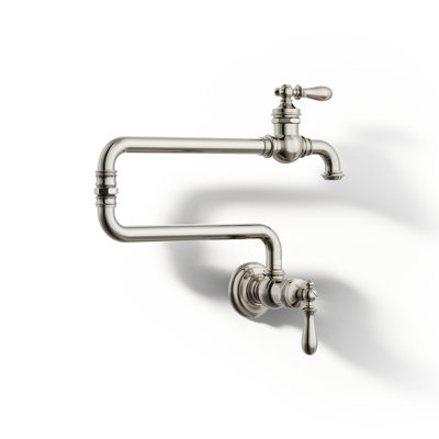 Artifacts® Single-Hole Wall-Mount Pot Filler