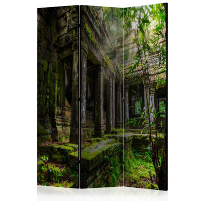 172cm H Solid Wood Folding Room Divider