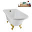 Baignoire sur pattes 62 ", plateau, bonde, pattes 62" Streamline-101628985-102218225