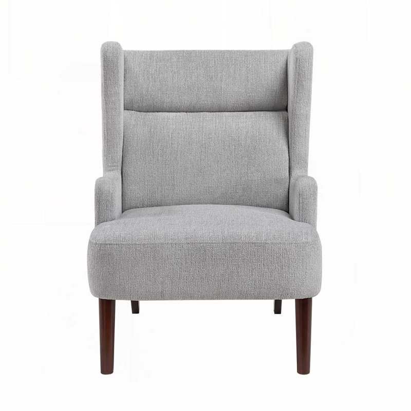 Fauteuil d'appoint en chenille, Gris
