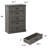 Hailiey 2-Piece Office Set, Writing Desk And Filing Cabinet-1546651582