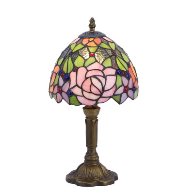 Tiffany Style Colourful Glass Table Lamp