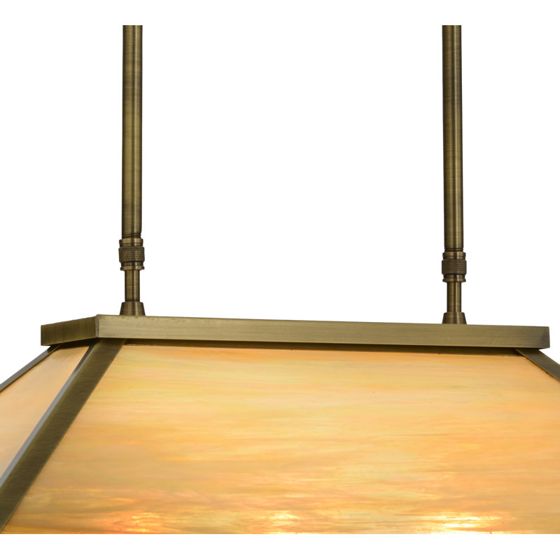 3 - Light Pendant, 44" H x 24" W x 15" D