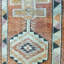 Tapis de couloir Oushak fabriqué à la main Bloomsbury Market