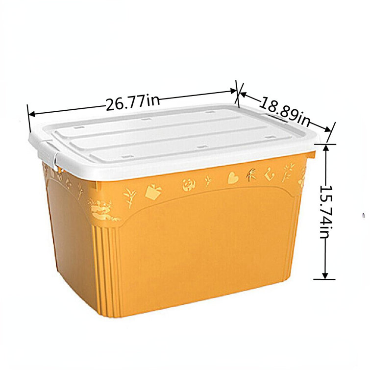 Umber Rea Plastic Storage Box Packing Box Thickened Storage Box