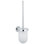 Essentials 15.69" Wall Mounted Toilet Brush and Holder