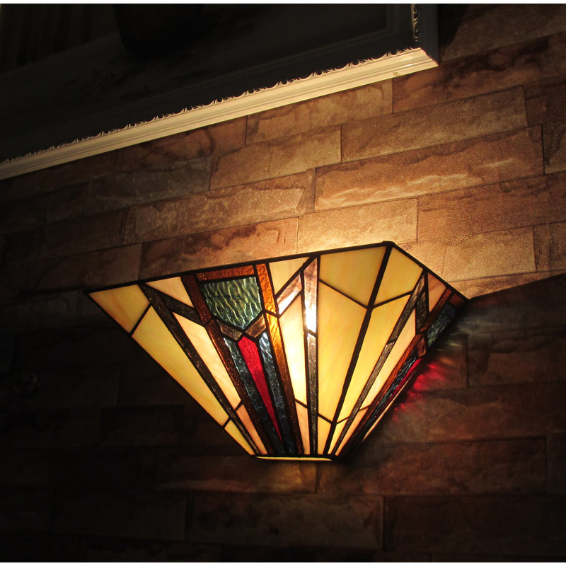 Harlow Glass Flush Mounted Sconce
