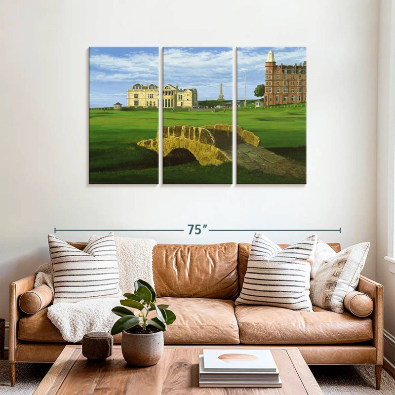 Rorry Golf Course V, 36" H x 57" W