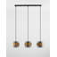 3 - Light Black Drum Pendant