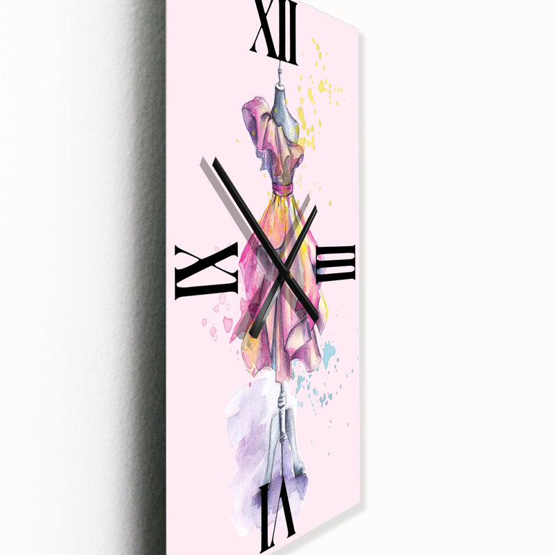 Horloge murale mannequin, Grand