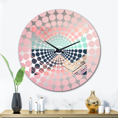 Habandi - Horloge murale géométrique abstraite