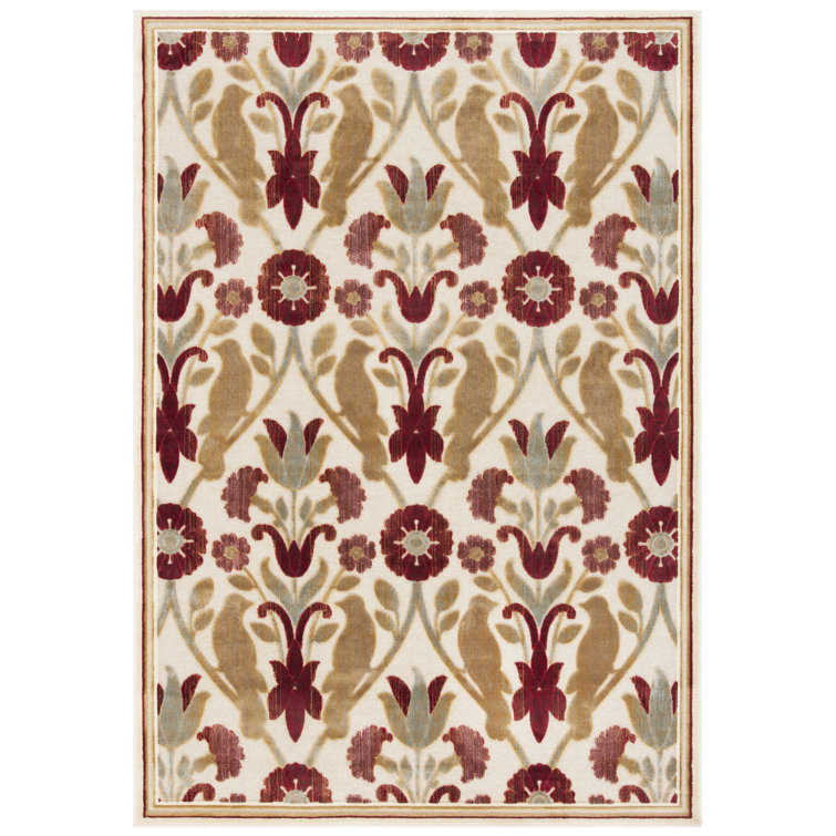 Tapis floral Elana Performance