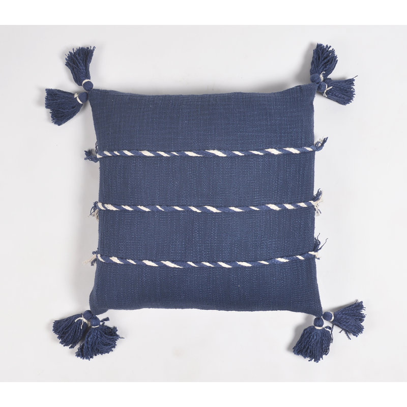 Celarian Tassels Cotton Pillow Cover