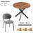 2-Seater Round Kitchen Table Chairs Set-970064160