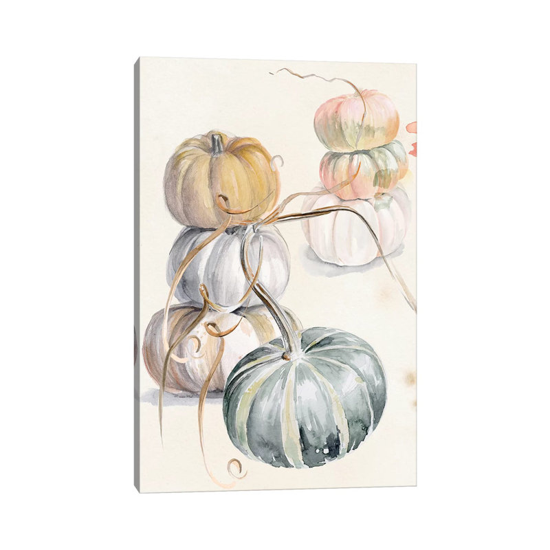 Harvest Pumpkins II by Jennifer Paxton Parker - Wrapped Canvas Print, 101.6cm H x 66.04cm W x 1.905cm D