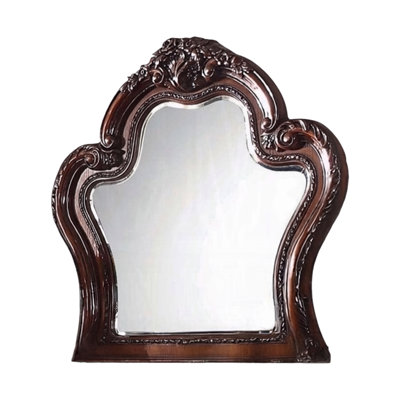 Miroir 46,4 po, chêne cerise