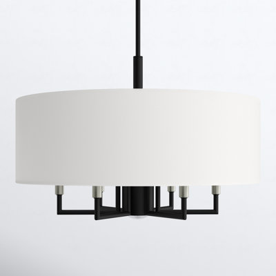 Moonlighter 7 - Light Metal Dimmable Drum Chandelier