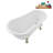 53.1'' x 25.6'' Freestanding Soaking Acrylic Bathtub-72770250-90763271