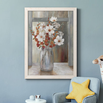 Peinture automnale - Peinture sur toile encadrée