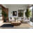 Soft Plush Fabiano July 4Th Modern & Contemporary Abstract Area Rug in Gray – Gray Binding-894419576