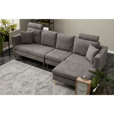 Canapé modulaire réversible de 47,6 po Okamoto