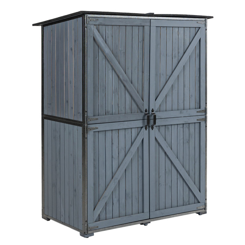 Outdoor Storage Cabinet 55.1"L X 29.1"W X 68.9"H