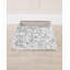 Silver Sequin Square Christmas Tree Collar, 36cm