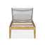 Classic Teak Sling Chaise Lounge
