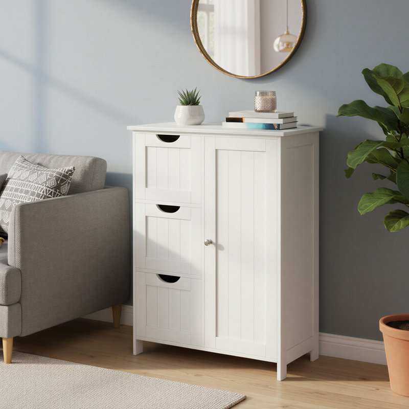 Jeb Bathroom Cabinet, White